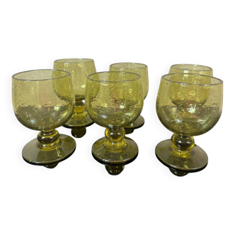 6 BIOT Cocktail glasses