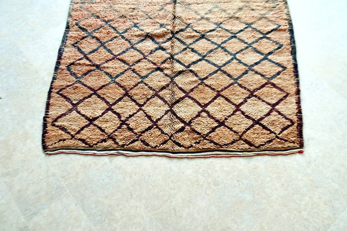 Vintage Beni Mguild Moroccan Berber rug
