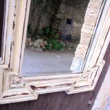 Old bevelled mirror