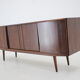 1960s E.W. Bach Palisander Low Sideboard, Denmark