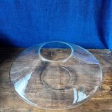 Large vase design Space Age – transparent glass