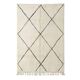 Large Beni Ouarain rug with diamonds 200x300 cm