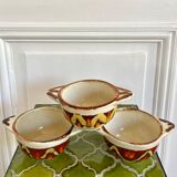 3 stoneware bowls with Saint Clément ears
