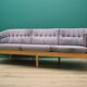 Lilac velour sofa, Danish design, 1970s, production: Denmark