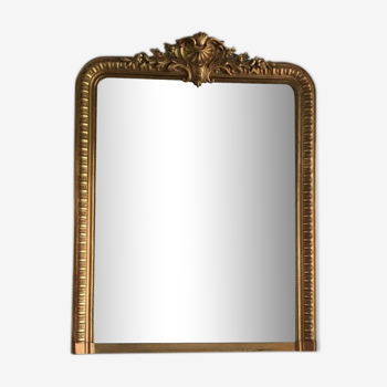 Miroir ancien style Louis XV - 140x110cm