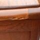 Art Deco chest of drawers in gilded oak