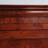 Louis Philippe 1-door oak wardrobe