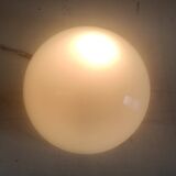 Opaline globe ceiling or wall light 16 cm - mid. 20th century