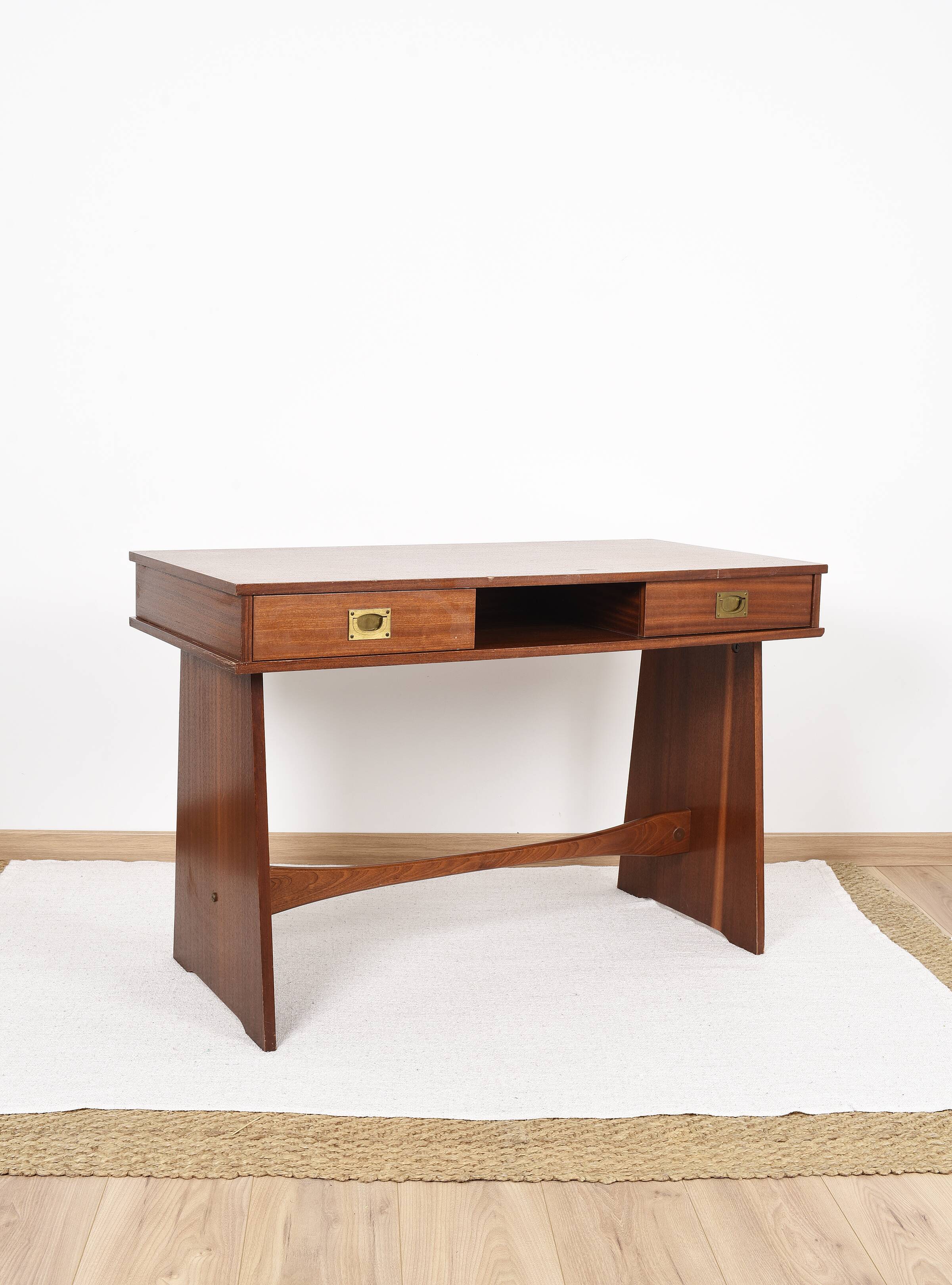 Teak desk, vintage, Gautier brand