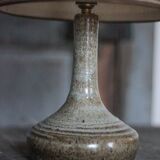 Bedside lamp, table lamp, stoneware lamp from the Abbey of Fontgombault.