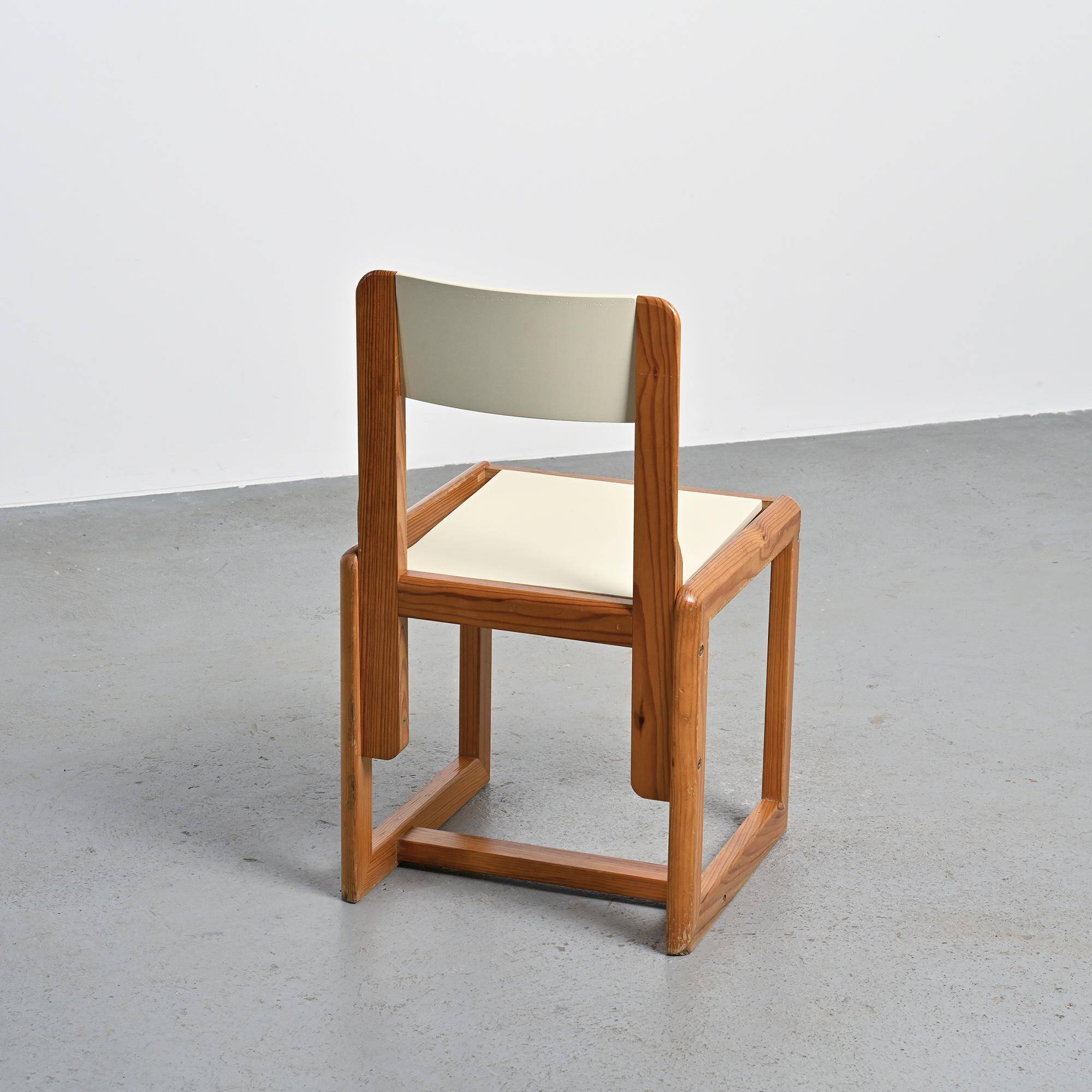 André Sornay: pair of chairs, France circa 1960