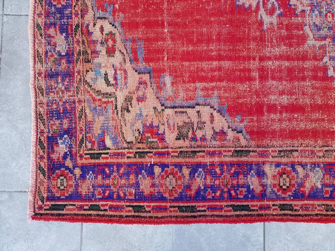 Decorative Oushak Floral Carpet sku 2330