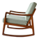 Teak rocking chair by Ole Wanscher, Denmark, 1960s