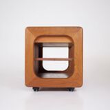 Mobile trolley with drawer.