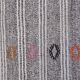 Tapis Kilim à Rayures Oushak Turc skuc304