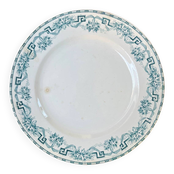 Round ironstone dish – Moulin des Loups Athens