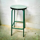 Metal stool and Formica