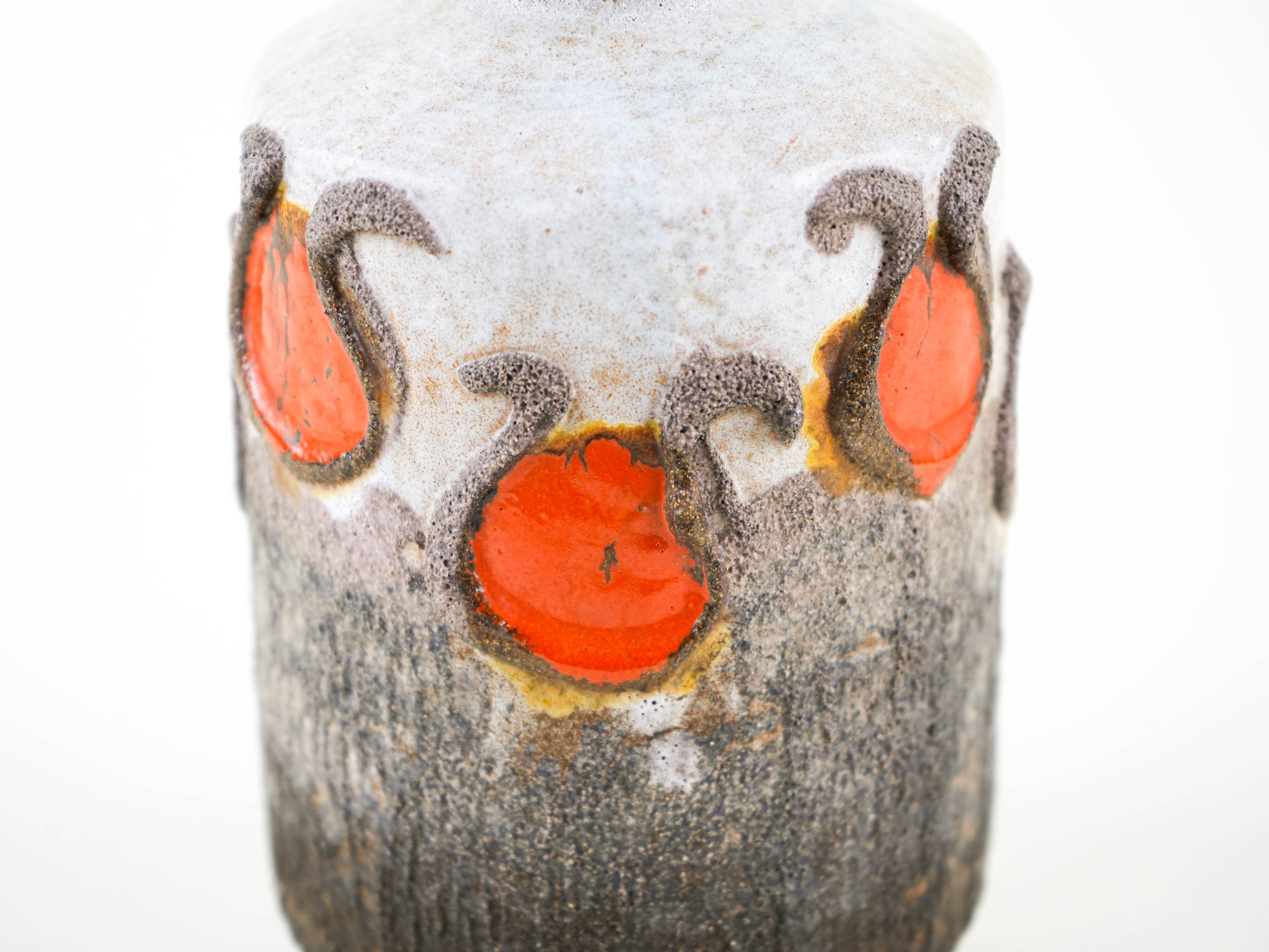 Ceramic vase, German design, 1960s, manufactured by Strehla