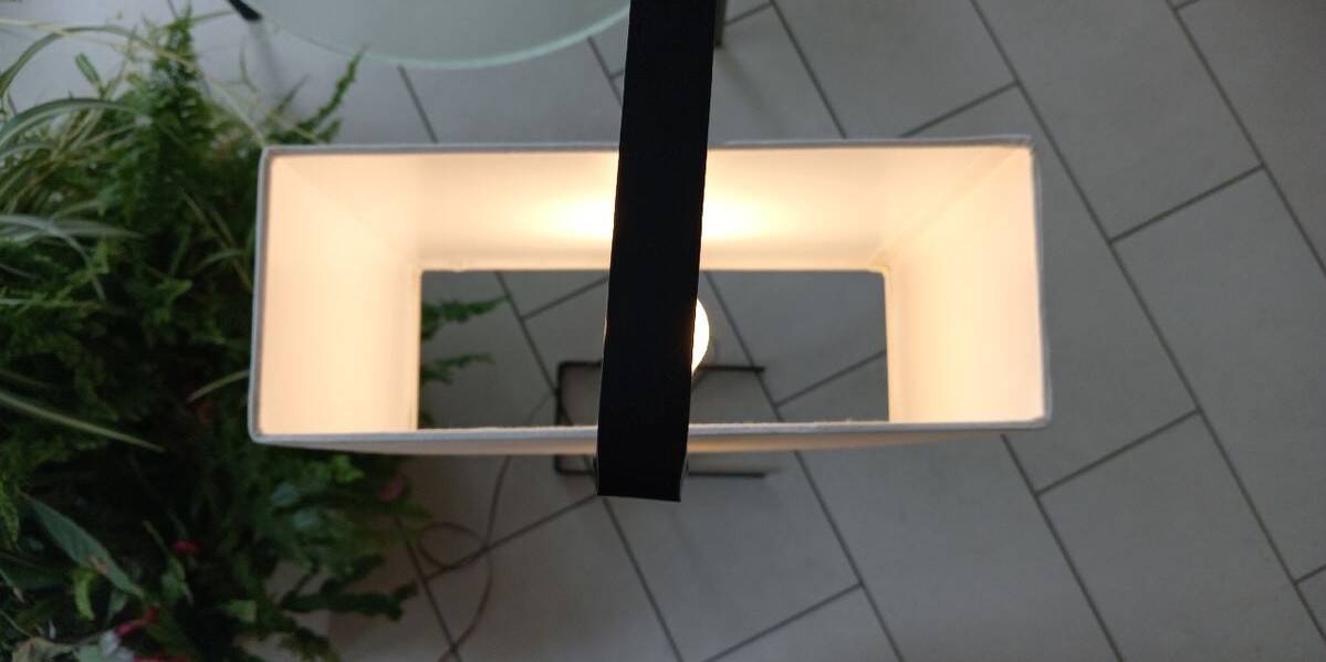 ARLUS floor lamp from the 1950s in metal and brass