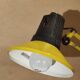 Articulated lamp of architect design vintage Italian 60s yellow
