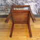 1930s minimalist wooden armchair