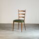 Set of six dining room chairs attributed to Gio Ponti, Italy, 1950.