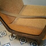Sofa bed daybed Scandinavian years 50 / 60 color gold