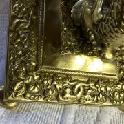 Bronze fish candlestick