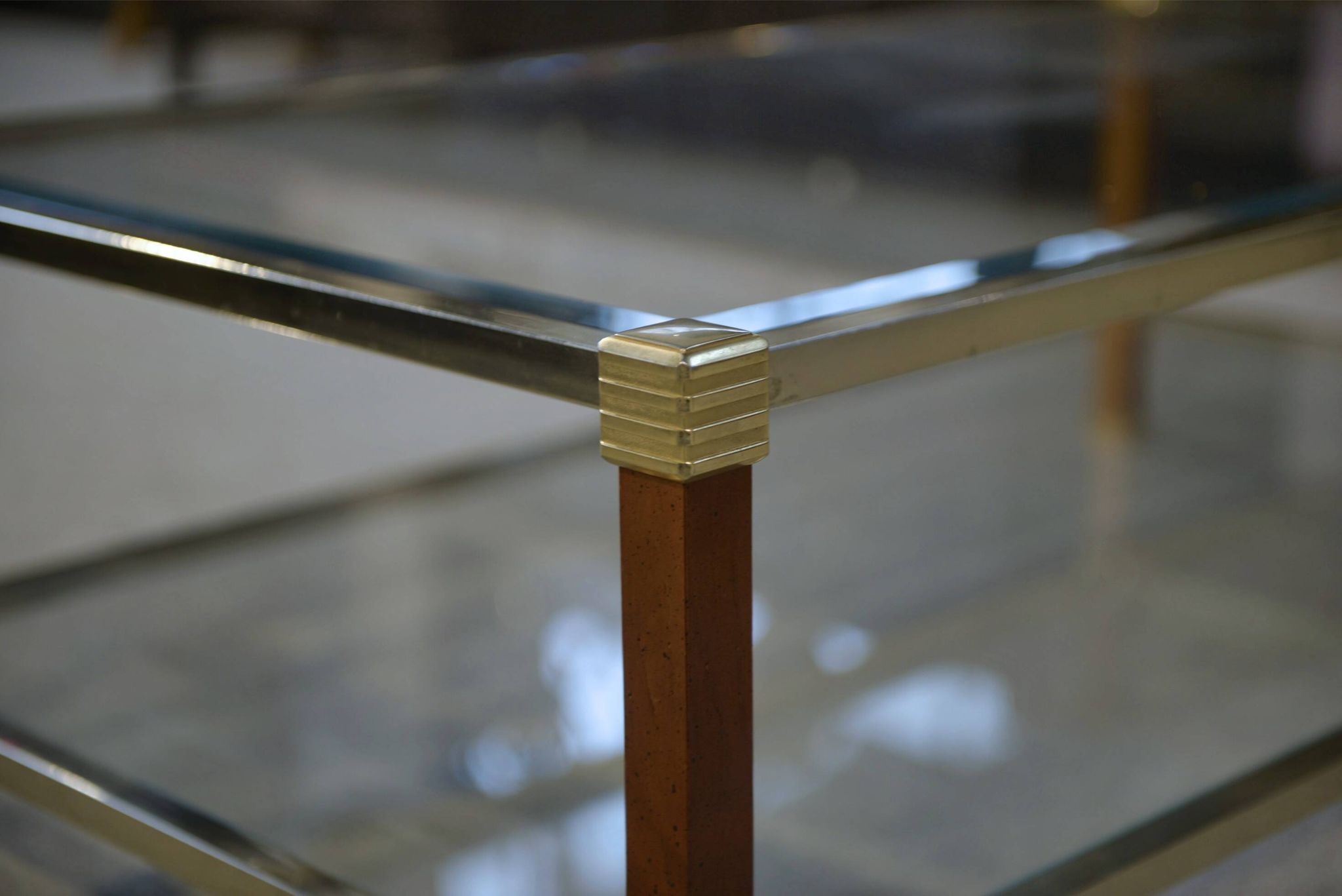 Coffee table in the style of Pierre Vandel 1970s.
