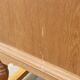 Vintage low sideboard in oak by Henning Kjærnulf, 1960s