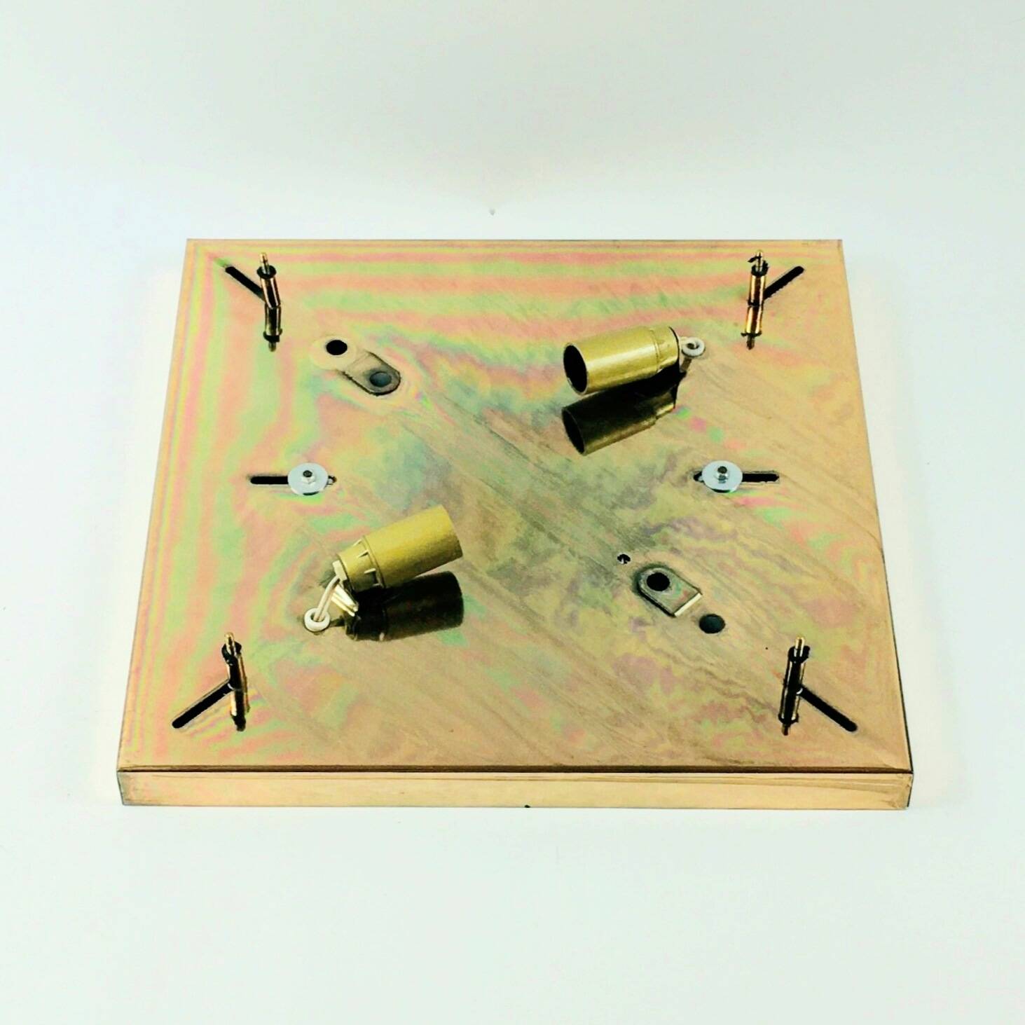 Mid Century Murano Glass Ceiling Light by Toni Zuccheri for Mazzega, 1970s