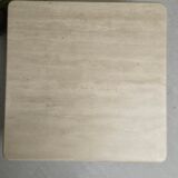 Travertine table