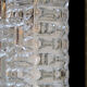Ceiling lamp minimalist glass 1970 1980