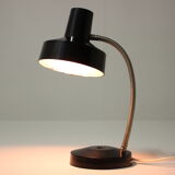 1950s black bakelite table lamp by Elektrosvit, Czechoslovakia