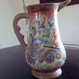 Quimper faience pitcher