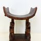Trône royal "Fon" en bois sculpté – Bénin, XXᵉ siècle