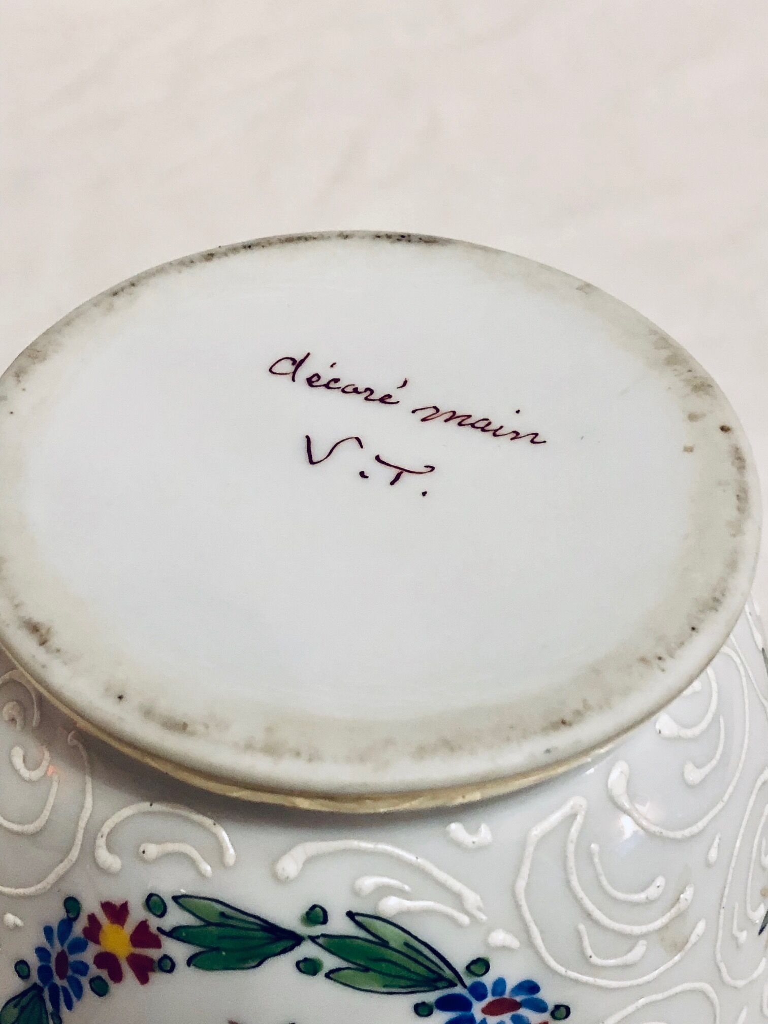 Small pot made of earthenware