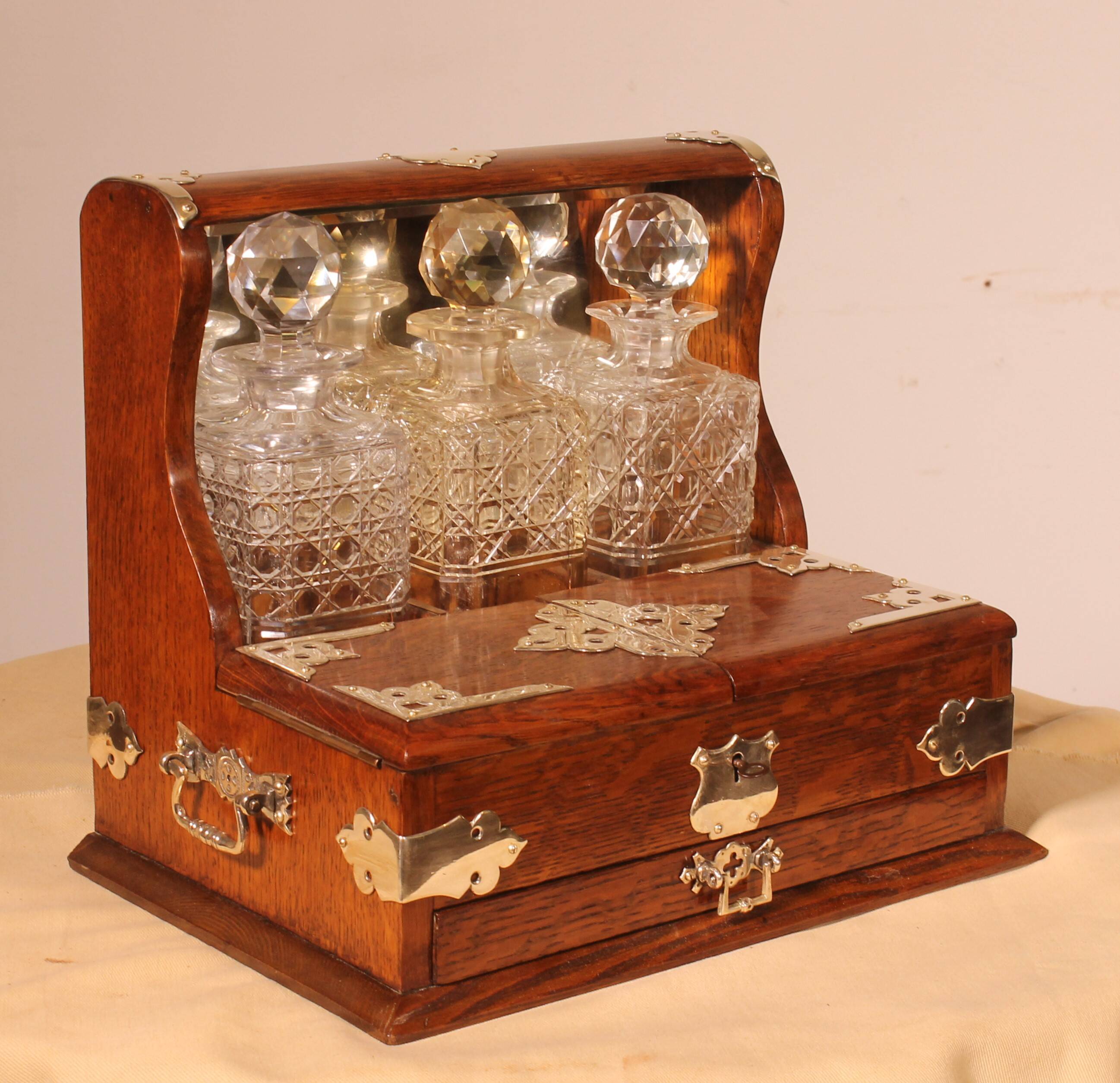 19th Century Tantalus Whiskey Cellar