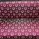 Banquette de style Louis XVI tissu bordeaux