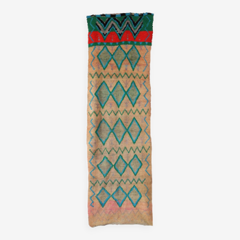 Boujad. tapis marocain vintage, 93 x 291 cm