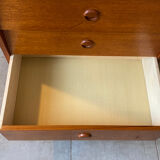 60s teak chest of drawers