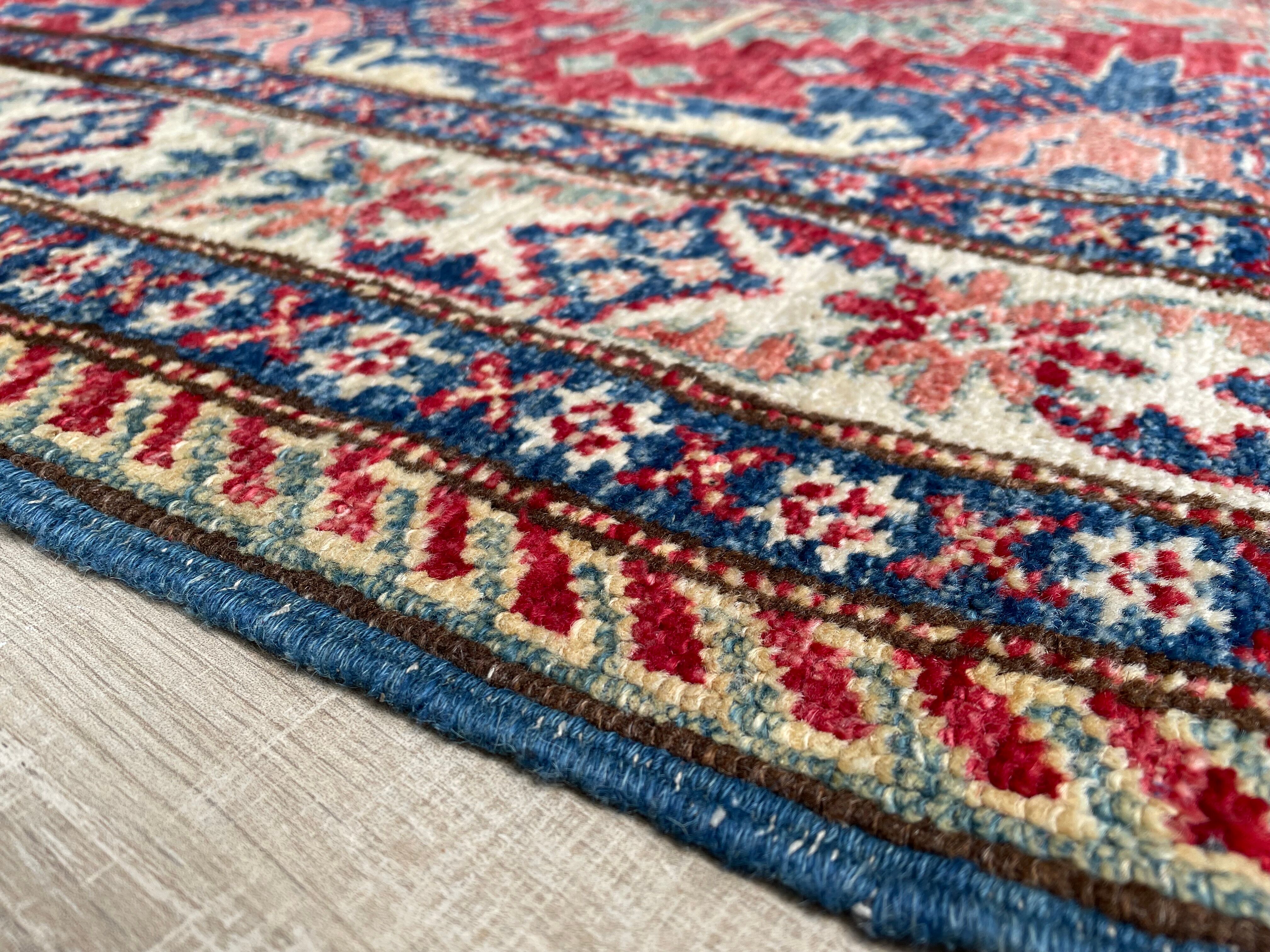Carpet wool and silk 188x121cm