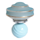 Old blue glass lamp