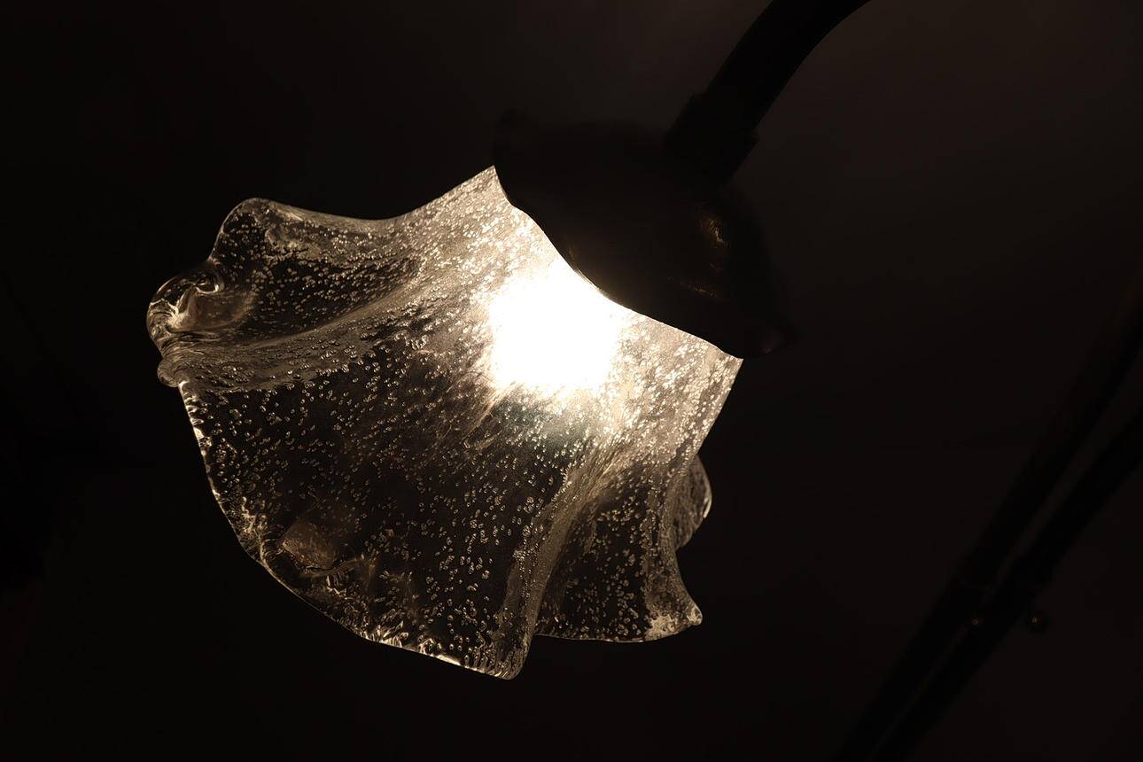 Lothar Klute. Attributed. Brutalist floor lamp by Lothar Klute, Germany, 1980s.