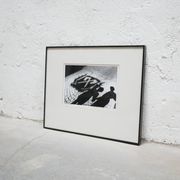 Photographie vintage en noir et blanc