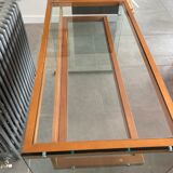 Desk glass structure