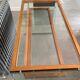 Desk glass structure
