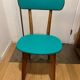 Set of 4 Vintage Compass Leg Chairs 70s