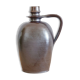 Old Norman bottle in brown ceramic