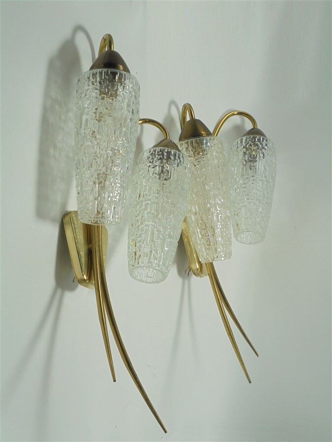 Pair of wall sconces